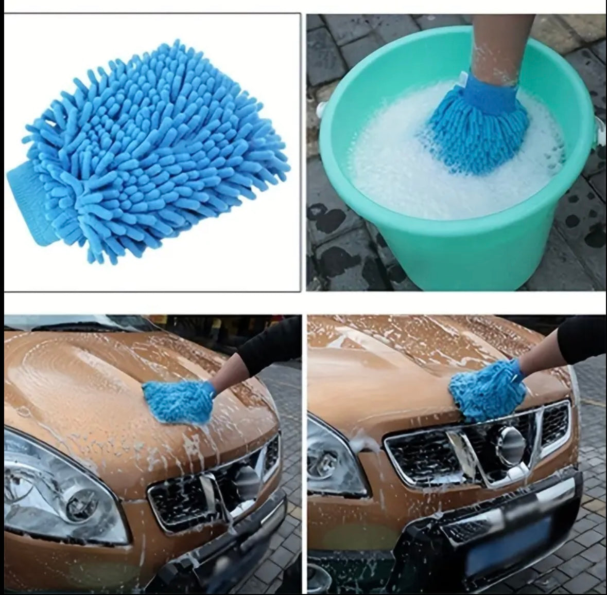 Microfiber Car Wash Gloves