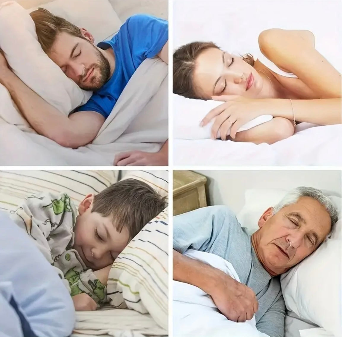 Silicone Sleeping Aid - Snore Relief Clip & Expander for Home Health Improvement
