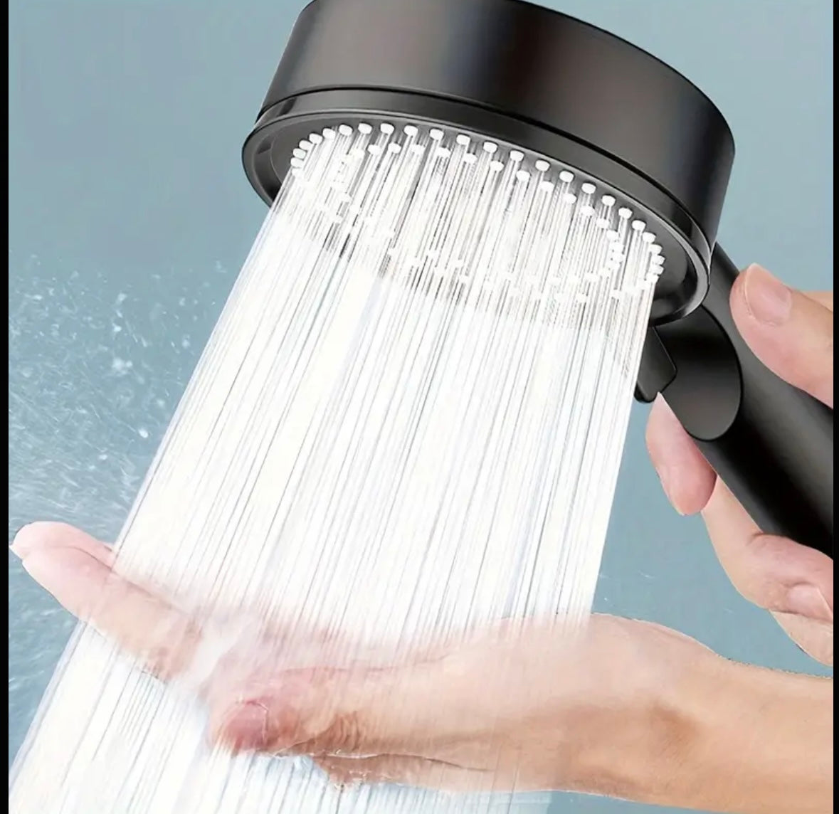 High pressure shower head/ 3 Settings , Easy Fit