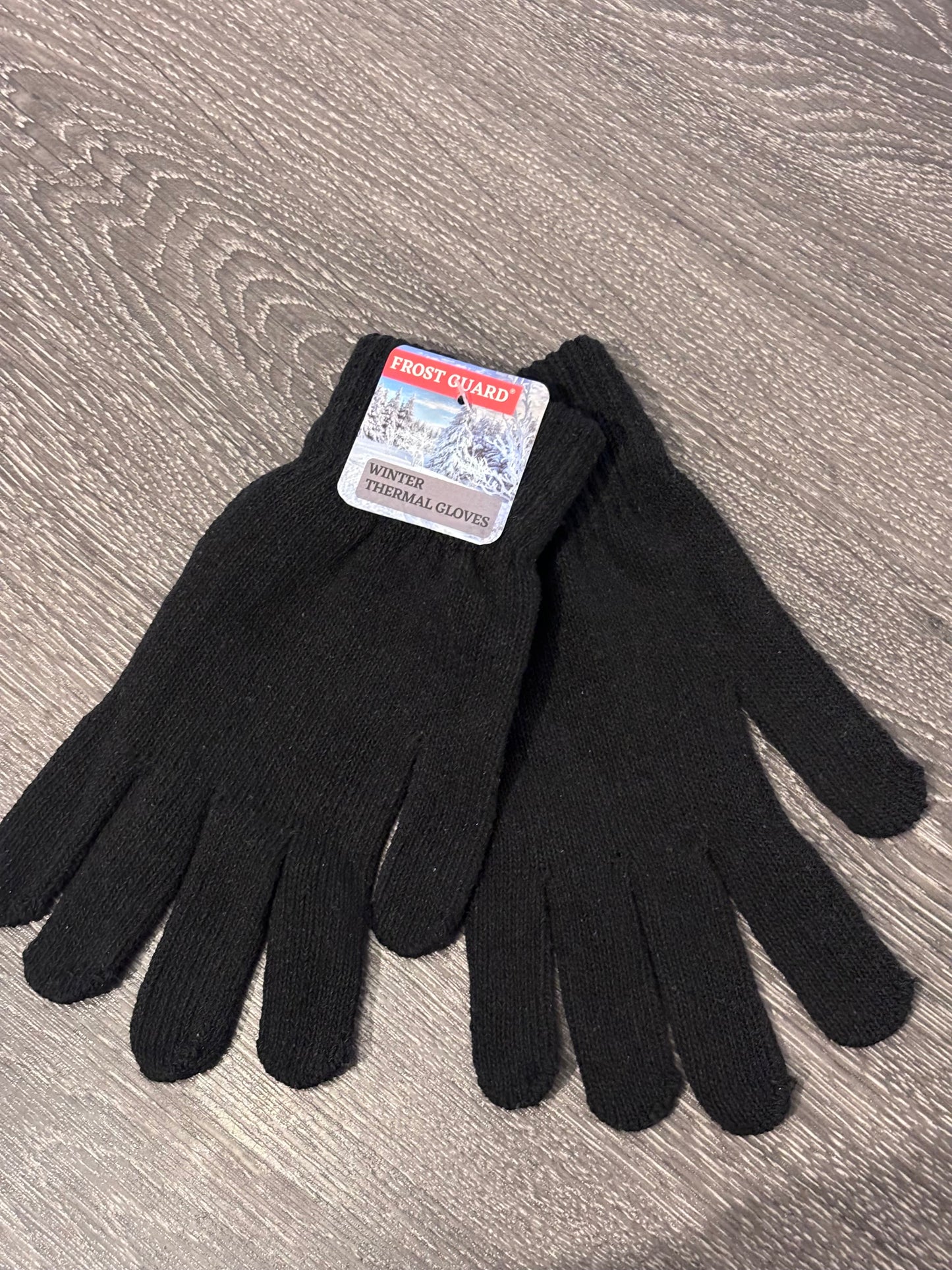 Thermal Gloves Insulated Lined Knitted Winter Warm Heat Control Magic Gloves