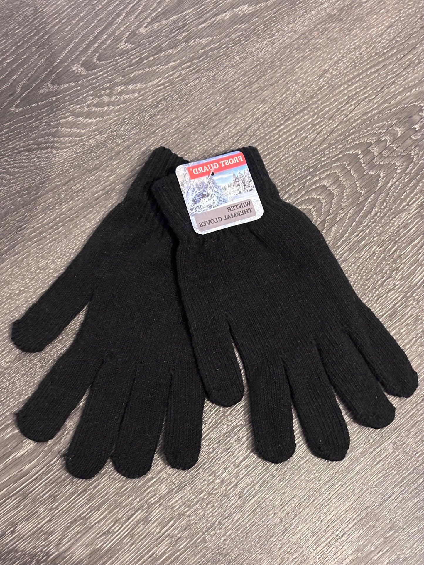 Thermal Gloves Insulated Lined Knitted Winter Warm Heat Control Magic Gloves