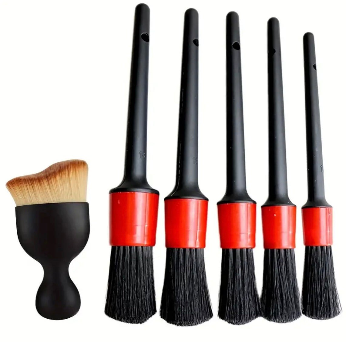 5 PCS CAR/ TRUCK DETAIL BRUSH SET