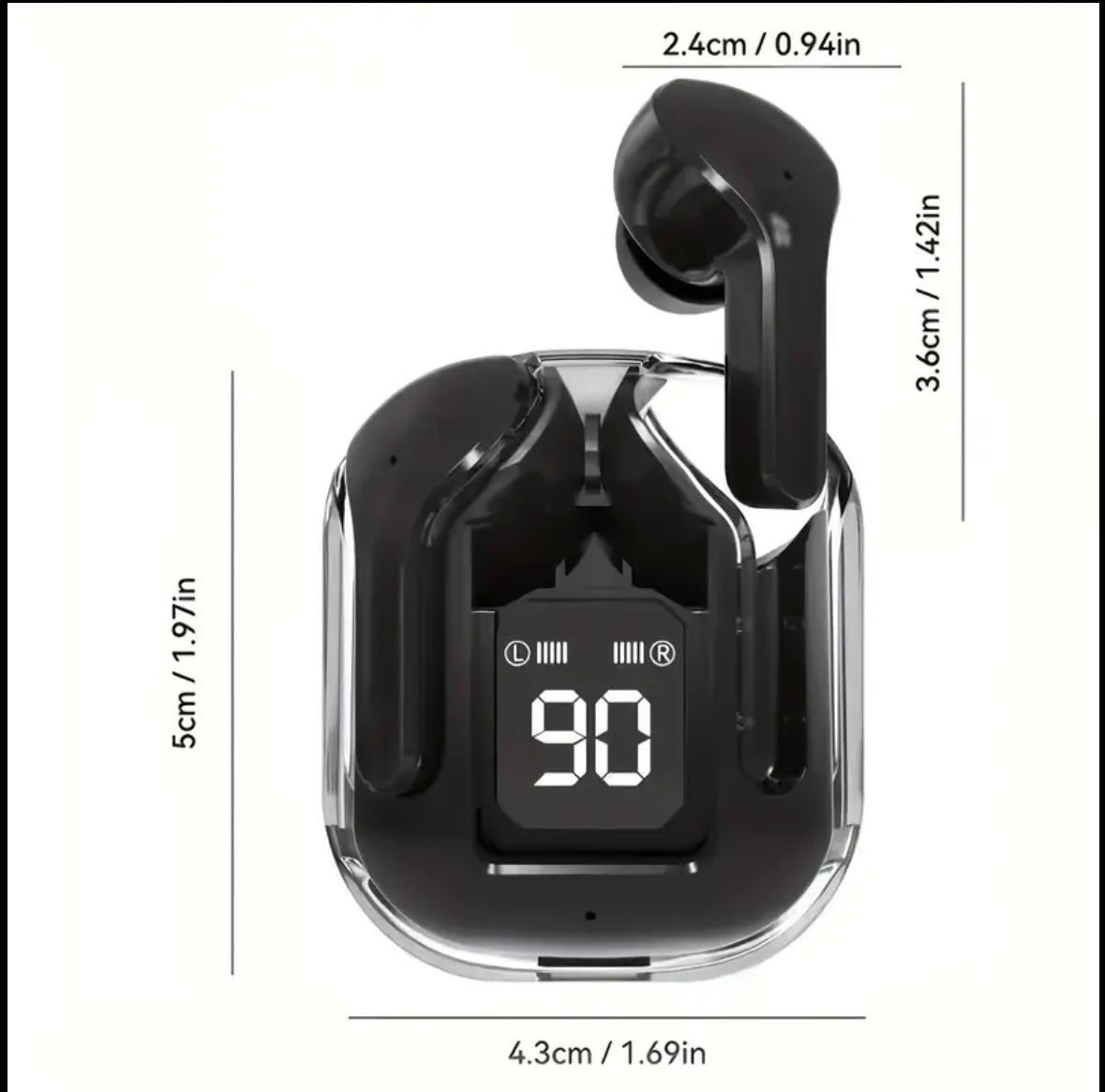 Wireless Bluetooth Headphones Earphones Waterproof Noise for All Device