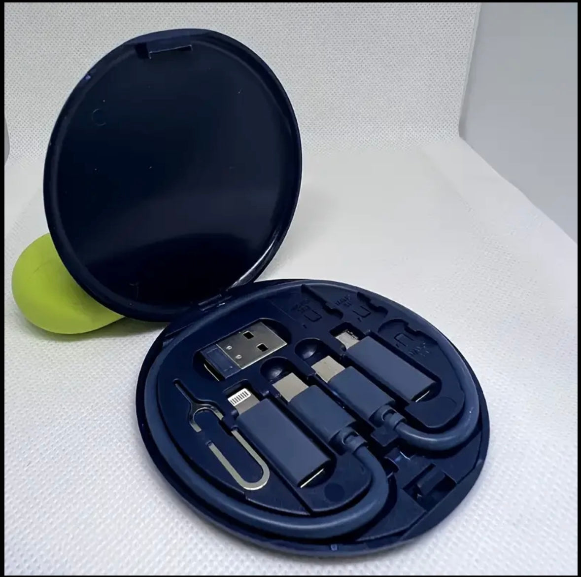 4 in 1 USB Charging Adapter Kit, Compact Durable PVC, Adapter For All Devices