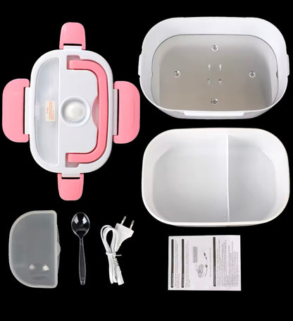 Electric Lunch Box 40W/1.10L, Food Warmer Portable Food Heater for Car/office UK