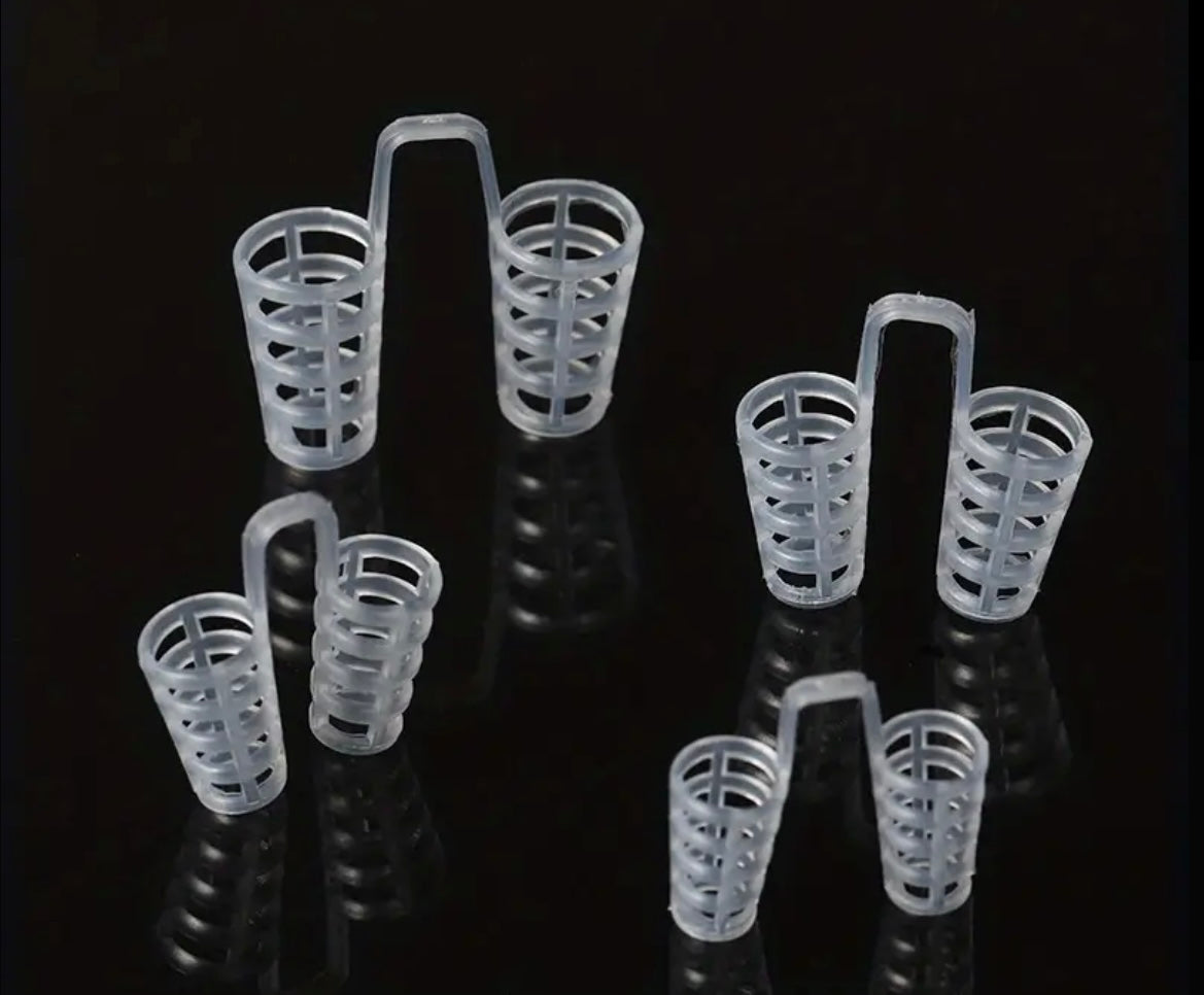 10x Anti Snore Nose Clip Stop Snoring Stopper Device Sleep Aids Cones Vent