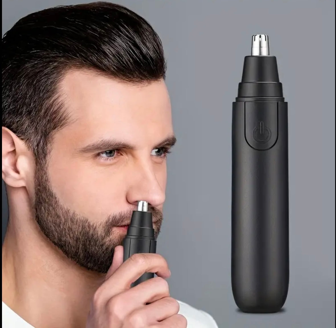 Electric Nose Hair Trimmer, Professional Painless Nose And Ear Hair Trimmer