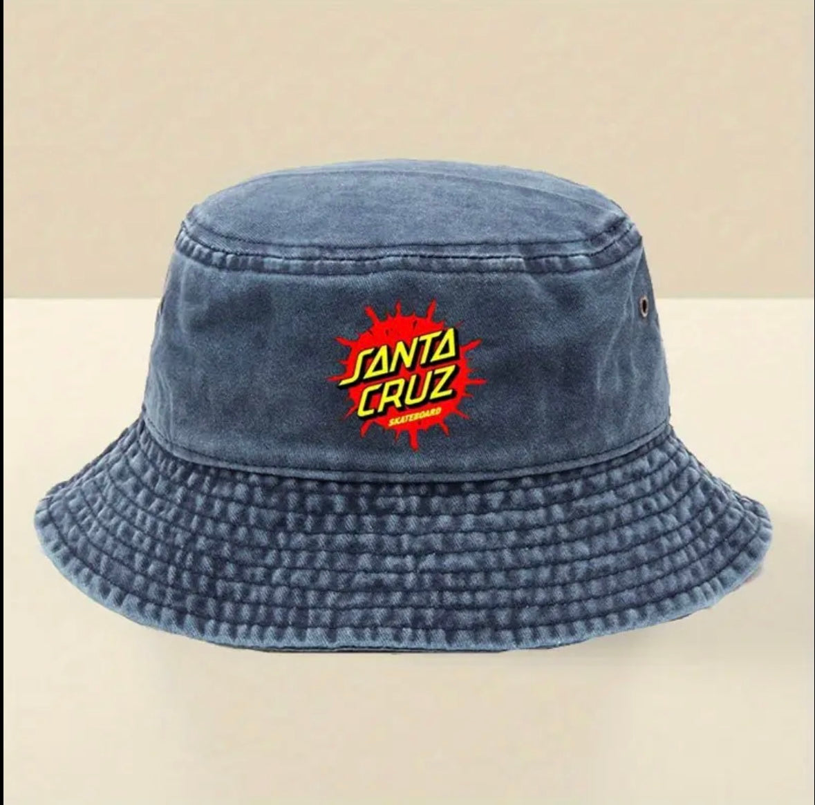 Santa Cruz bucket hat cotton - UK Stock.