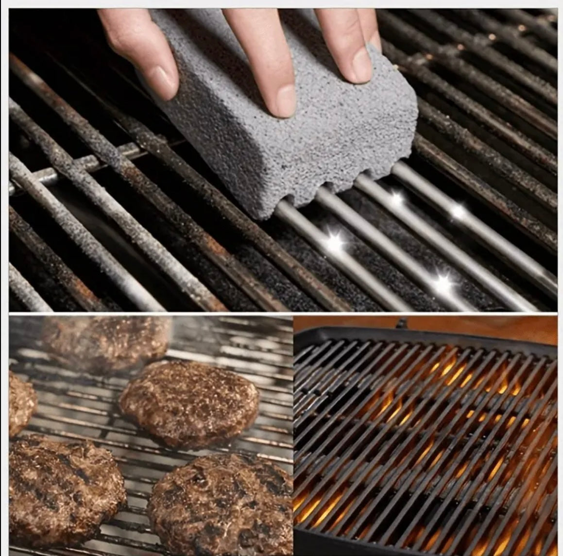 Magic BBQ Grill Cleaning Brick,Portable And No Power Needed , Essential Cooking