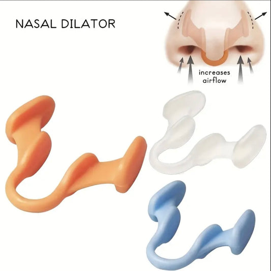Silicone Sleeping Aid - Snore Relief Clip & Expander for Home Health Improvement