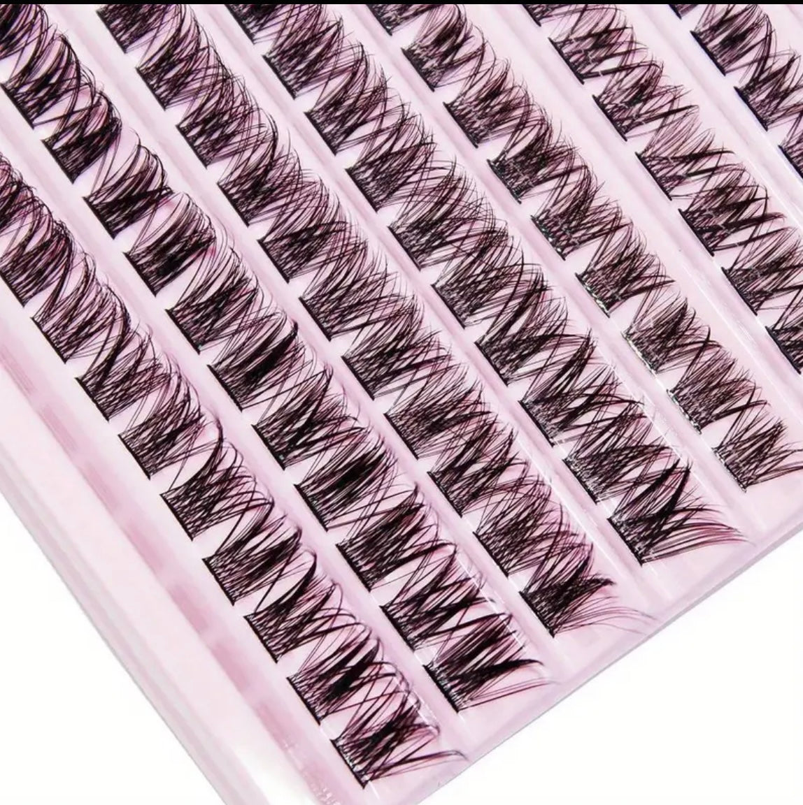Lash Cluster 120x Natural False Eyelash Extensions 8-16mm for Makeup - Eyelashes