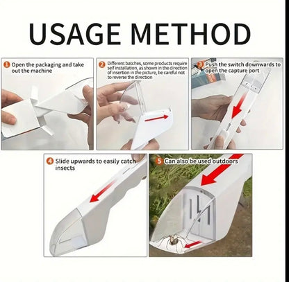 Handheld Insect Trap And Release Device,Super Eco-friendly, Insect Catcher