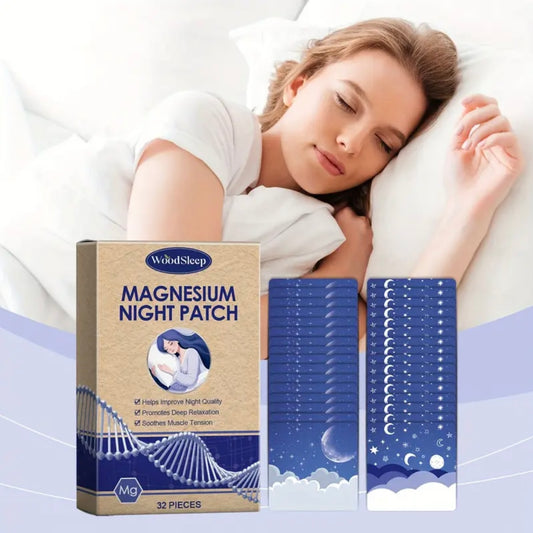 32pcs Magnesium Night Patch , Magnesium Essential Oils Patchs , For Better Sleep
