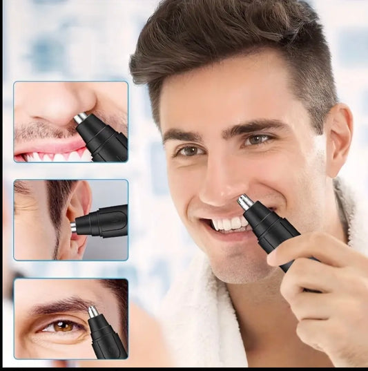 Electric Nose Hair Trimmer, Professional Painless Nose And Ear Hair Trimmer