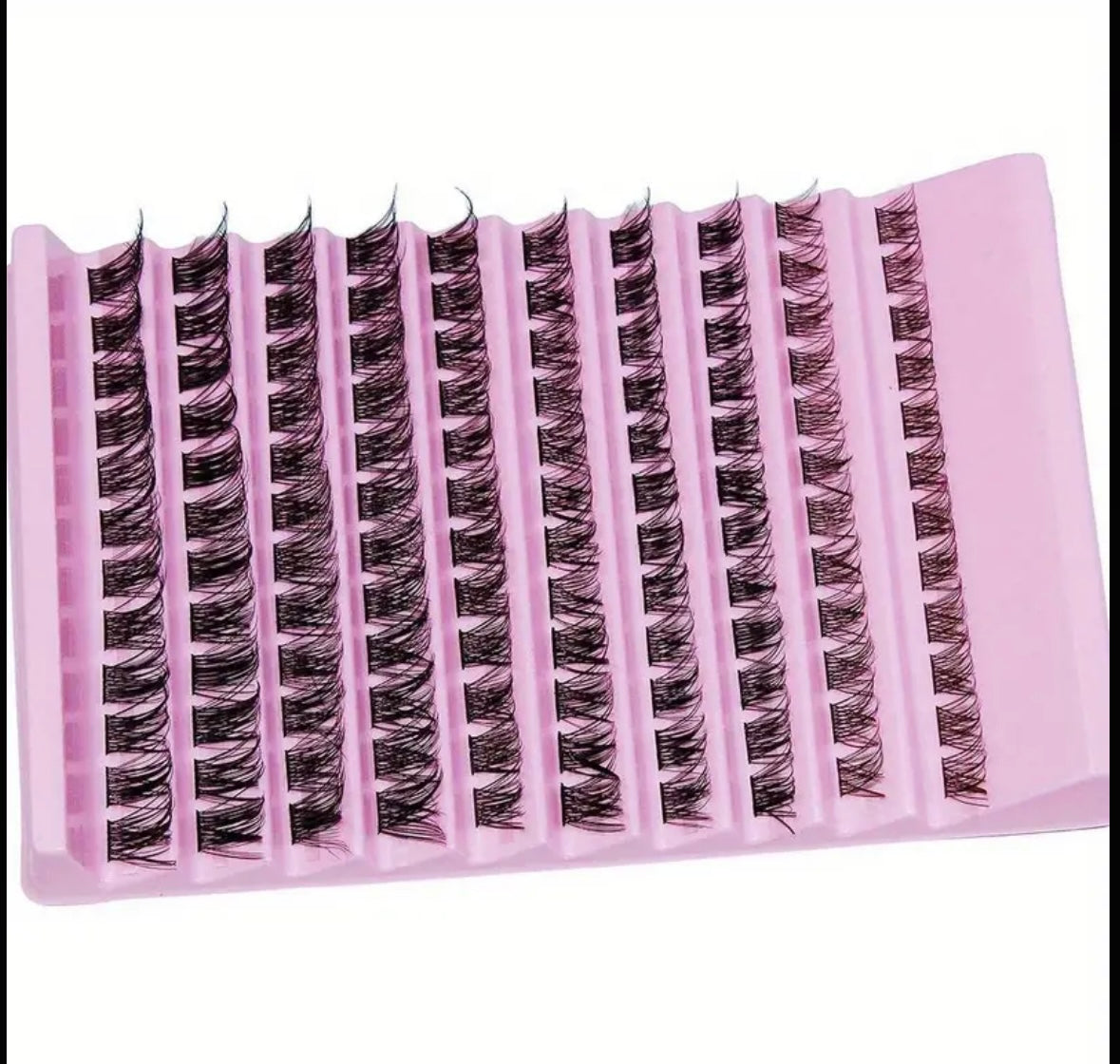 Lash Cluster 120x Natural False Eyelash Extensions 8-16mm for Makeup - Eyelashes