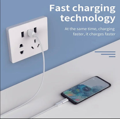 2pcs Set Lighting Female To USB Male Adapter Suitable For Charging & Data Change