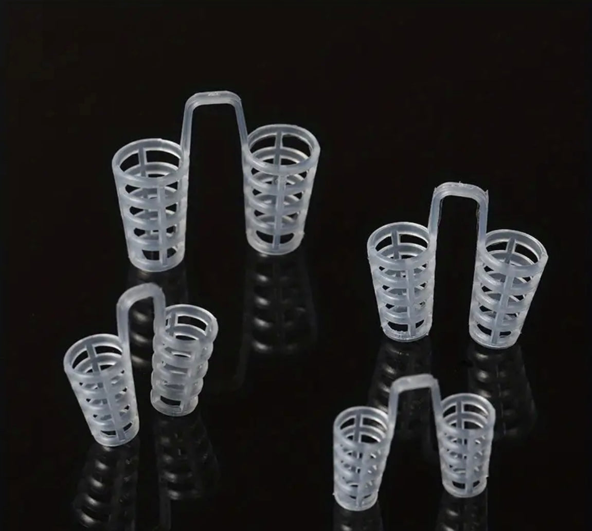 10x Anti Snore Nose Clip Stop Snoring Stopper Device Sleep Aids Cones Vent
