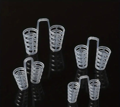 10x Anti Snore Nose Clip Stop Snoring Stopper Device Sleep Aids Cones Vent