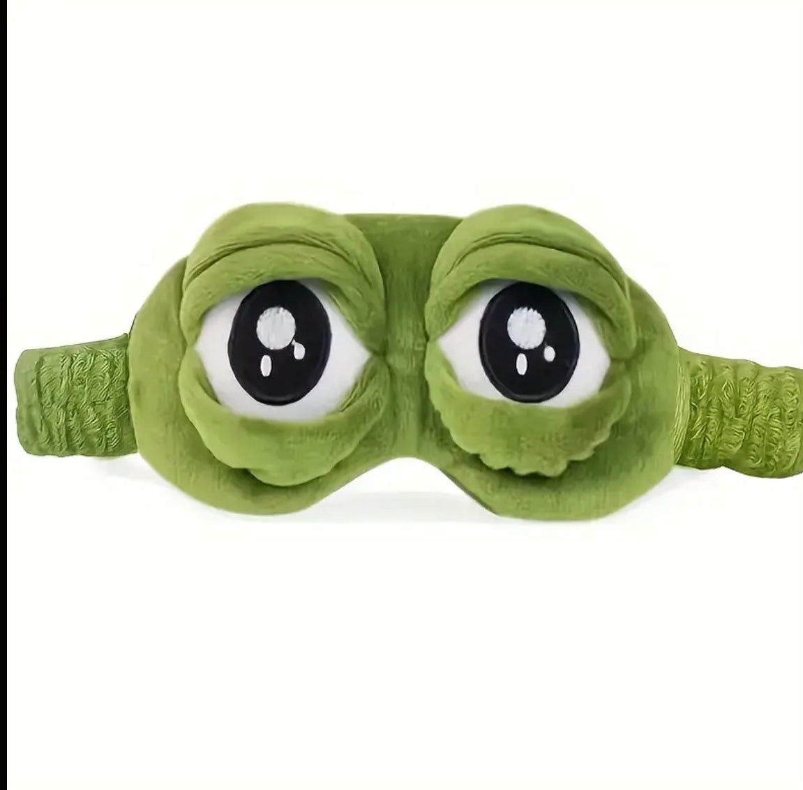 Fun Frog ,Sleep Eye Mask Cartoon Animal Soft Eye Mask Travel Camping Kids