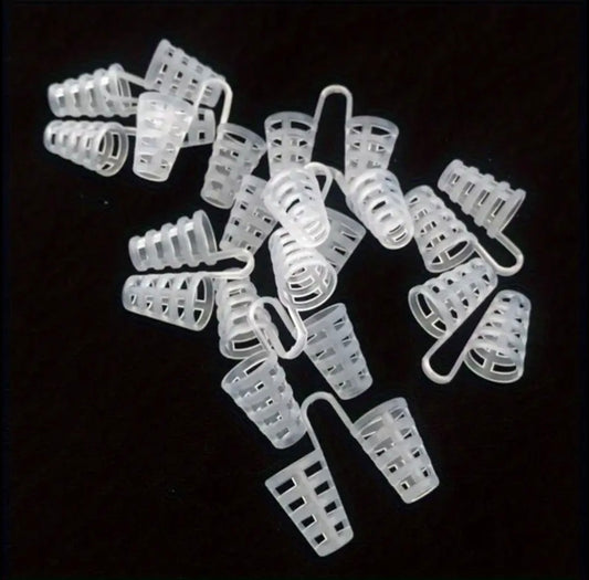 10x Anti Snore Nose Clip Stop Snoring Stopper Device Sleep Aids Cones Vent
