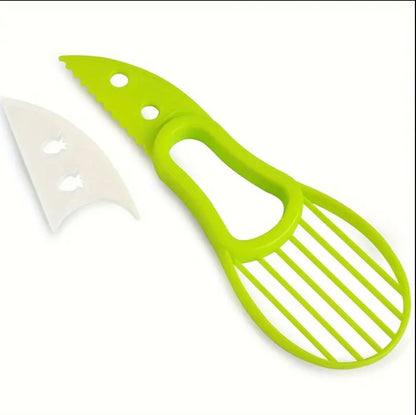 2 in 1 Avocado Cutter Fruit Slicer Peeler Easy Scoop Tool Kitchen Food Safe
