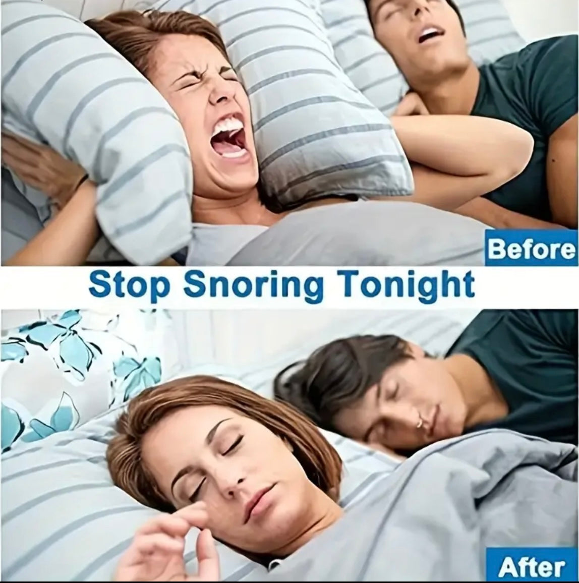 10x Anti Snore Nose Clip Stop Snoring Stopper Device Sleep Aids Cones Vent
