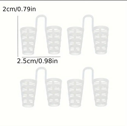 10x Anti Snore Nose Clip Stop Snoring Stopper Device Sleep Aids Cones Vent