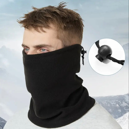 Snood Neck Warmer Scarf, Thick Fleece Thermal Windproof Mask All Weathers