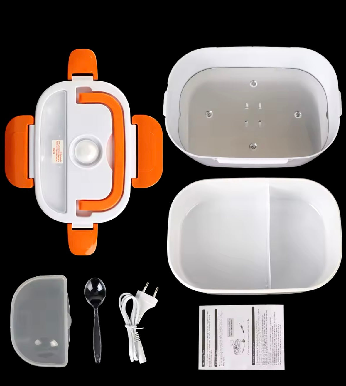 Electric Lunch Box 40W/1.10L, Food Warmer Portable Food Heater for Car/office UK