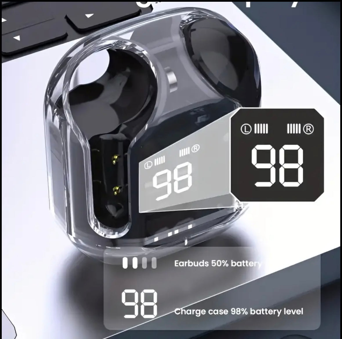 Wireless Bluetooth Headphones Earphones Waterproof Noise for All Device