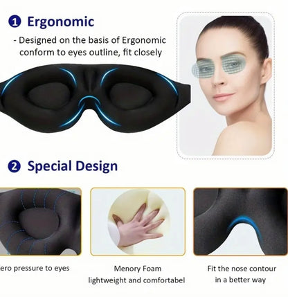 3D Eye Masks Memory Foam / For Sleeping